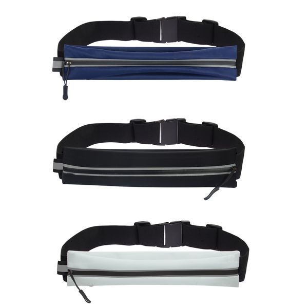 Arfast - Running Waist Belt Bags with Reflective Zipper - 3 Pack