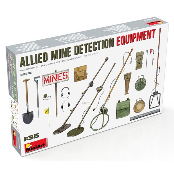 Miniart 35390 1/35 Allied Mine Detection Equipment