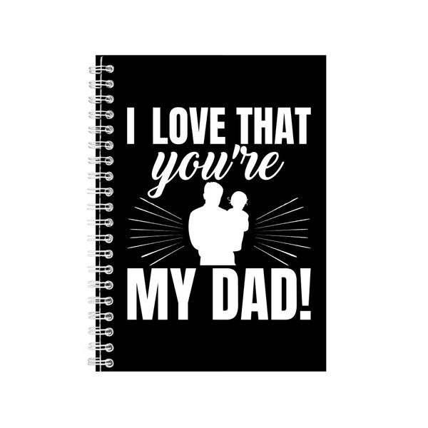 DAD 2 Notebook Gift Idea Writing Book Notepad Pad 38