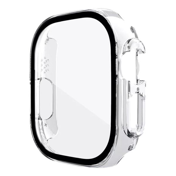 49mm PC Glass Screen Protector Case Compatible with Apple Watch Ultra