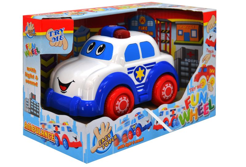 Fun Wheel Police Car With Lights and Music