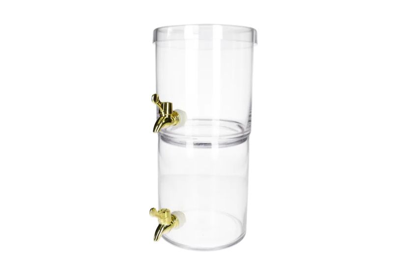 Double Water/Juice Glass Dispenser 4L x 2