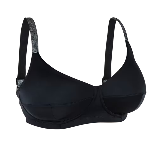 Olaian Balconette Swimsuit Top with Comfortable Fabric Underwire Astrid