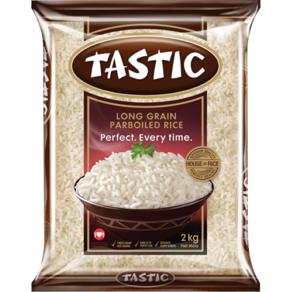 Tastic Long Grain Parboiled Rice 2kg