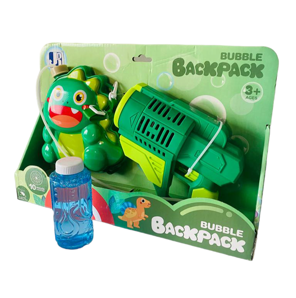 Bubble Backpack With Bubble Gun