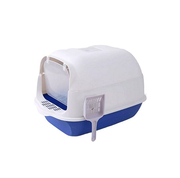 Fully Enclosed Indoor Anti Splash Cat Litter With Top Deodorant Grid