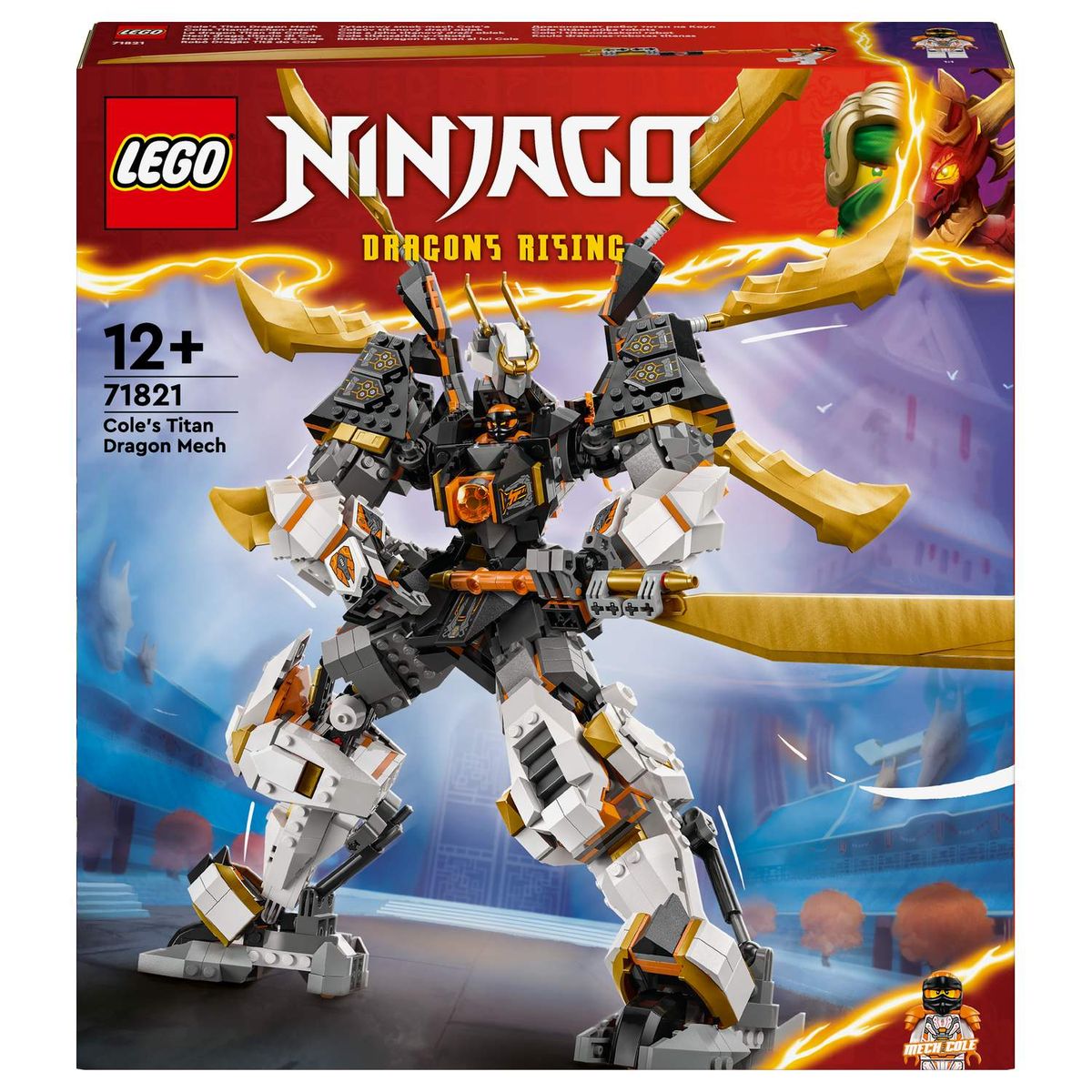 LEGO® - NINJAGO® Cole's Titan Dragon Mech Adventure Toy - 71821