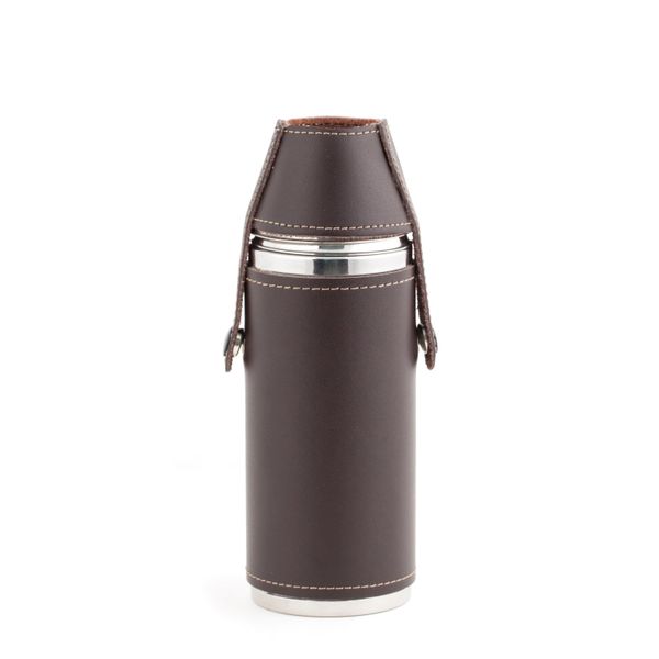 Kikkerland Flask Leather