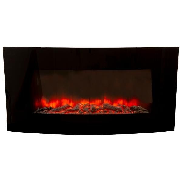 Radiant - Indoor Fireplace - Curved Indoor Decorative Fireplace - 1800W