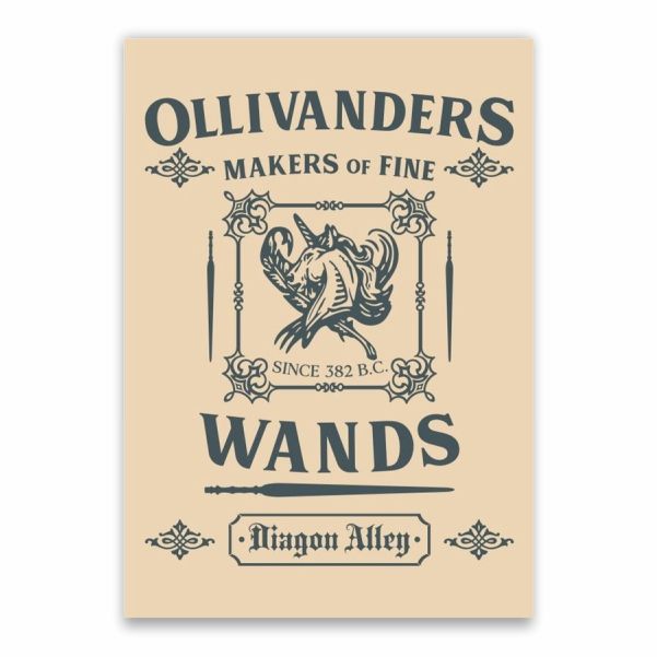 Ollivanders Makers Of Fine Wands Poster - A1 | Shop Today. Get it ...