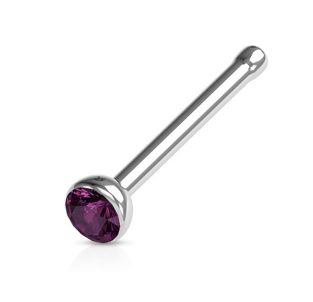Nose Stud/ Nose Bone Size: 20G =0.8mm, Bar Length 7mm