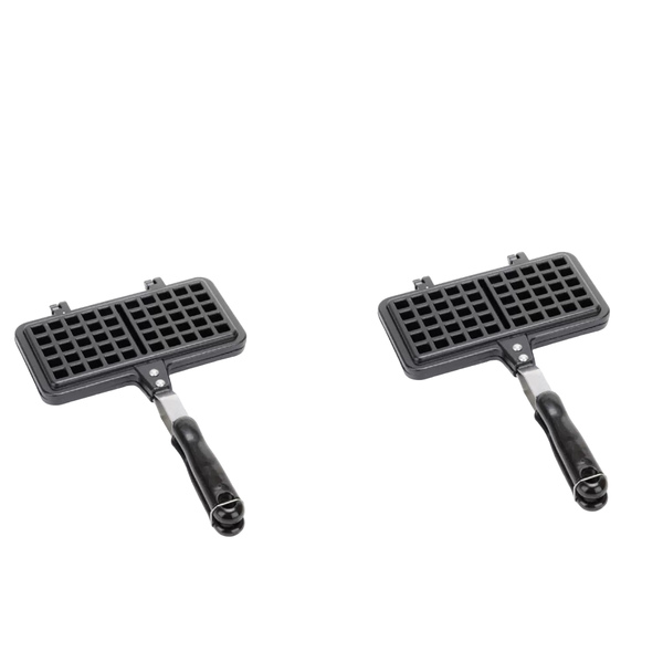 2 Pack-Double sided waffle baking tray