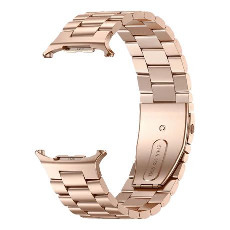 Stainless Steel Link Band For Samsung Galaxy Watch Ultra 47mm - Rose Gold Image