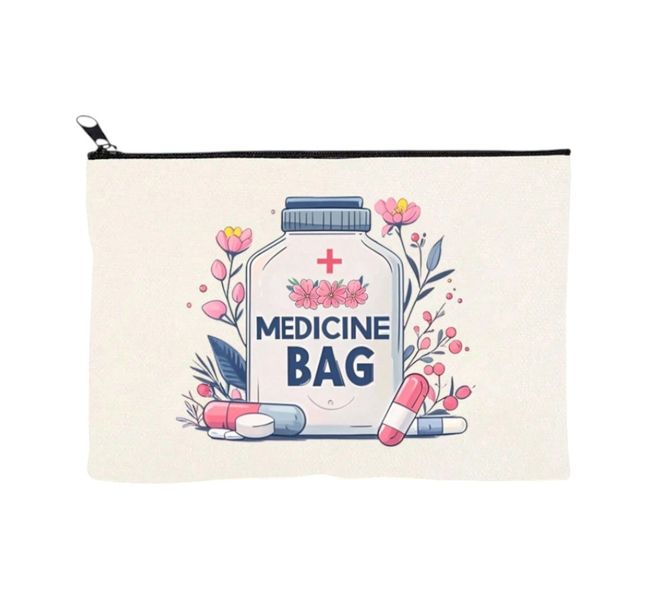 1 Piece - Mini Medical Storage Bag - White