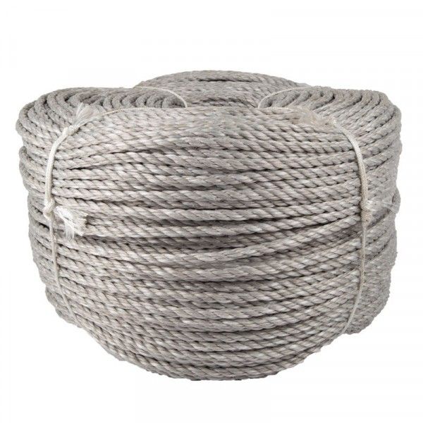 Steel Borehole Polypropelene Rope - 7mm x 400 Meter - 1 Roll