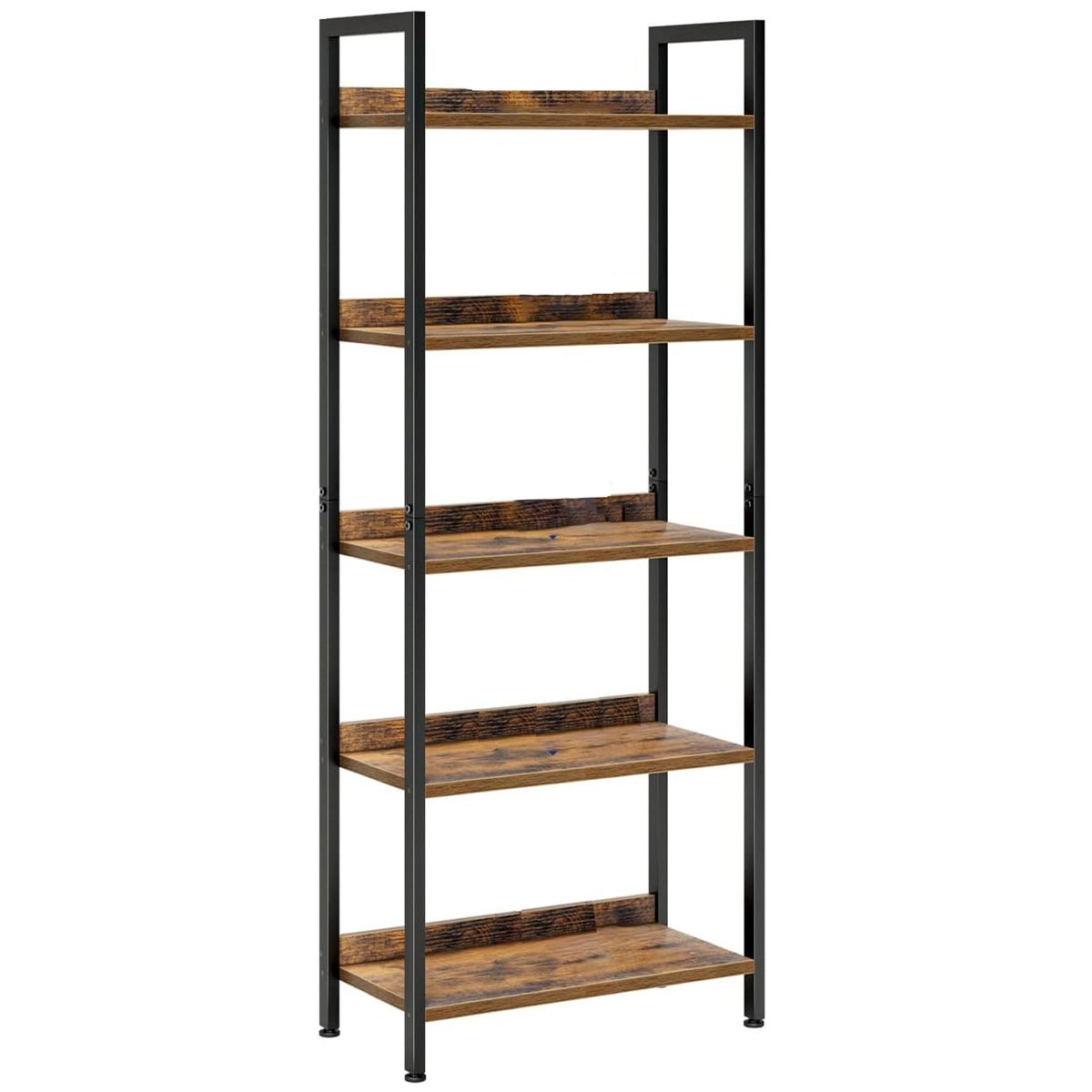 Bookshelf Open Bookcase Storage Organizer Free Standing Shelving Unit 5Tier