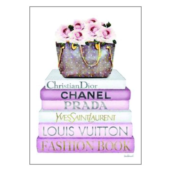 Pink Tone Books -A1 Poster