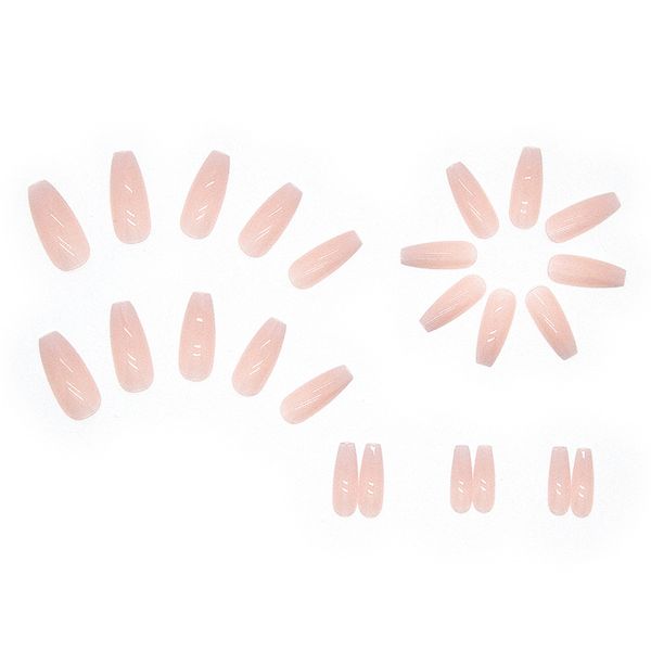 24 Pieces Nail Art Patch One Second Wearable Nail Sticker