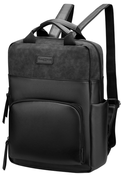 SupaNova Sasha Series 15.6" Laptop Backpack - Black, Durable &amp; Stylish