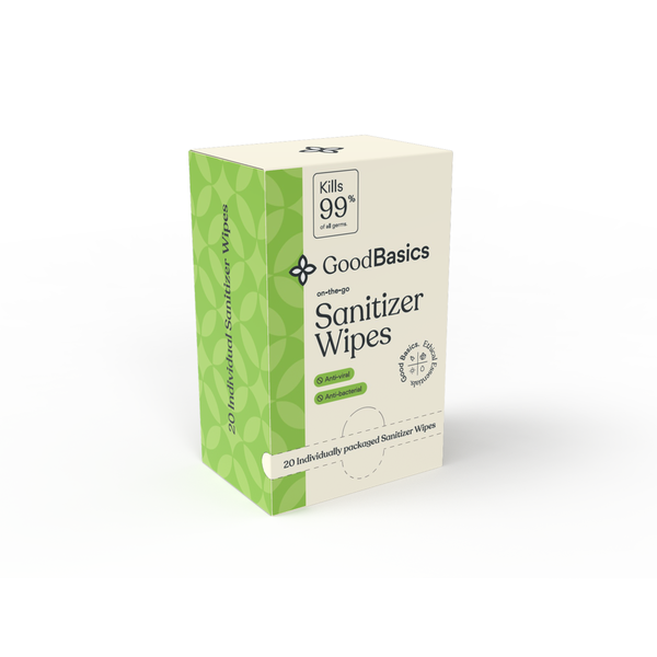 GoodBasics Sanitizer Wipes 20 Pack