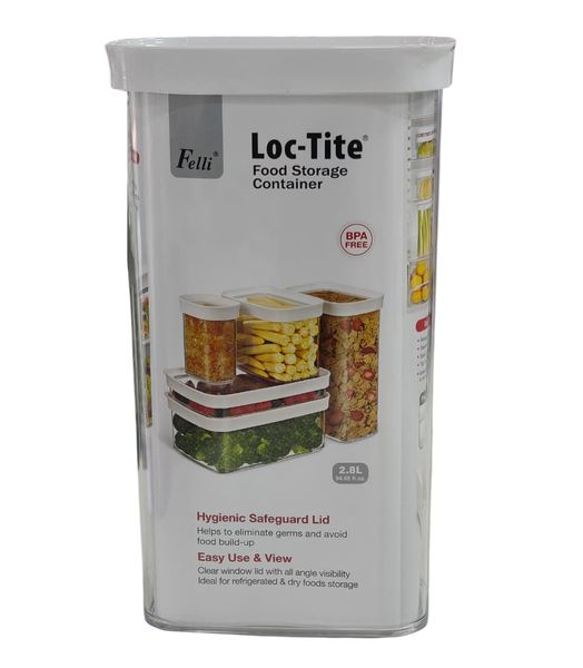 Felli Loc-Tite Storage Container Regular-Tall - 2.8L