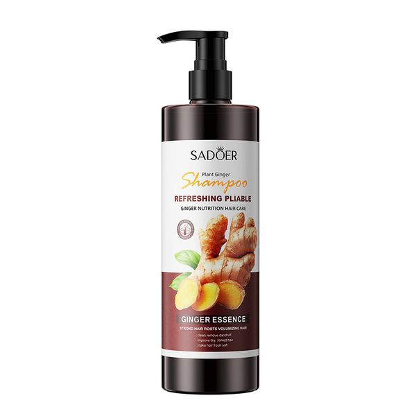 Ginger Refreshing and Smooth Shampoo Improves Frizzy Hair