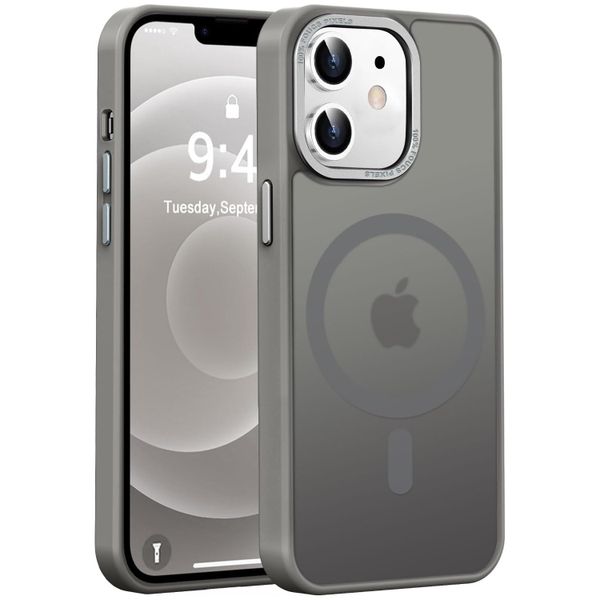 Semi-Transparent Matte Phone Case Compatible Wit image