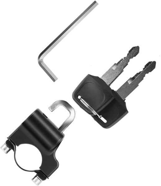 Lightweight Portable Bike Helmet Security Lock Durable Outdoor Cycling