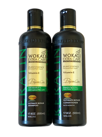 Wokali Ultimate Repair Keratin Shampoo & Conditioner Pack Repair Split ...