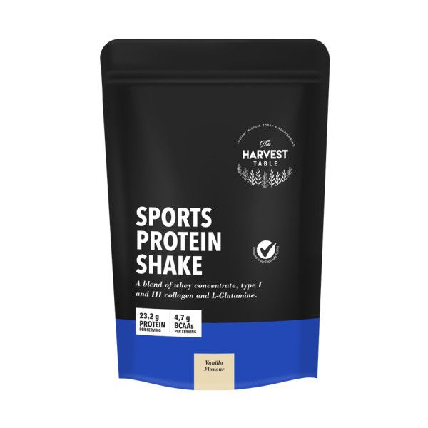 The Harvest Table Sports Protein Shake - Vanilla Pouch
