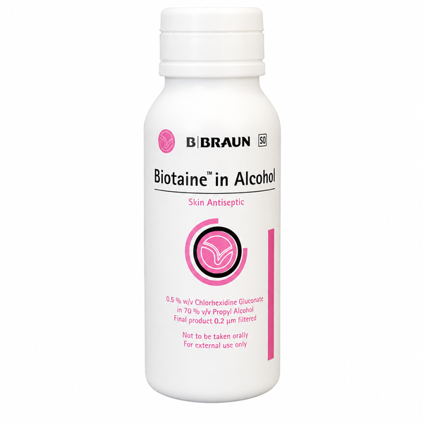 B. Braun Biotaine 0.5% Chlorhexidine in 70% Alcohol Skin Antiseptic 50ml x2