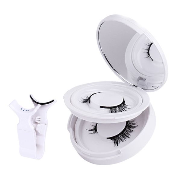 2 Pairs Reusable Magnetic Eyelashes - Soft 3D Lashes with Applicator - Fairy