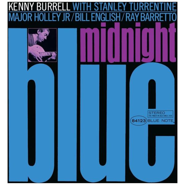 Kenny Burrell - Midnight Blue 180g Vinyl LP Reissue, Blue Note Jazz Album