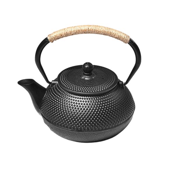 600ml Cast Iron Teapot Japanese Tetsubin with Stainless Steel Infuser