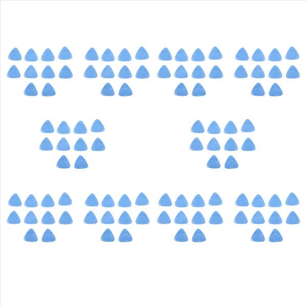 100Piecses Opening Pry Tool For Cell Phone Screen Repair Light Blue