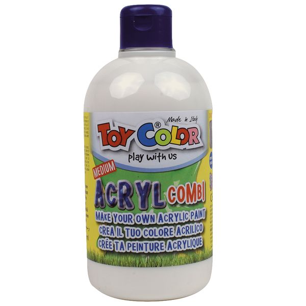 Toy Color - Acrylic Paint Medium - Combination Mix for Tempera Paints 250ml