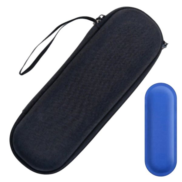 Black Portable Insulated Cooler Case with Reusable Ice Pack