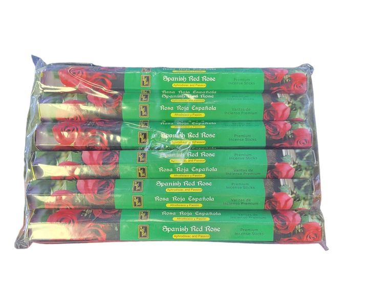 Zed Black Spanish Red Rose Premium Incense Sticks