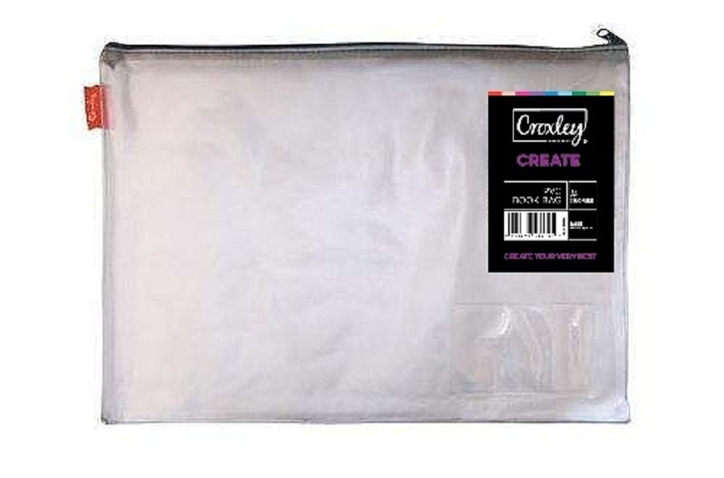 Croxley Clear PVC Transparent Book Bag