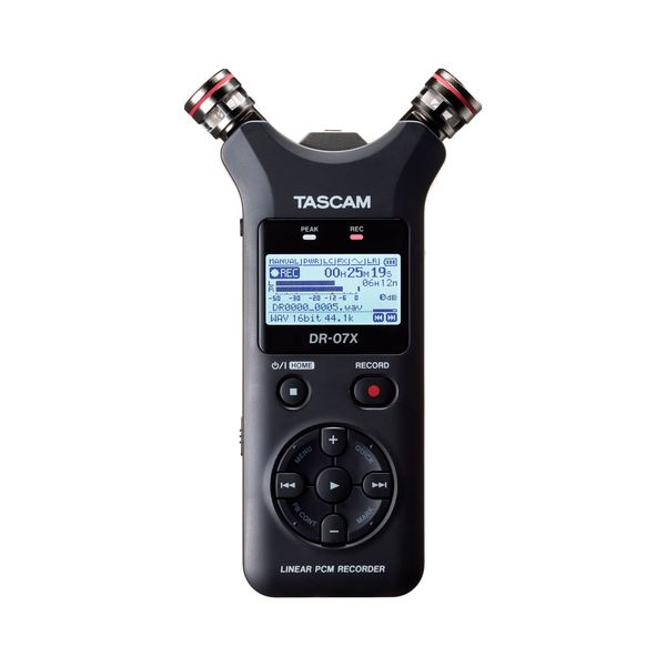 Tascam DR-07X - Stereo Handheld Audio Recorder &amp; USB Interface