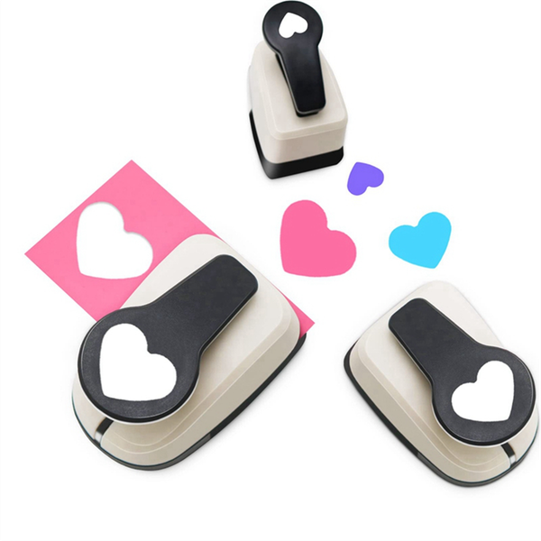 Heart Hole Punch Heart Paper Punch For Paper Crafts 9/16/25Mm