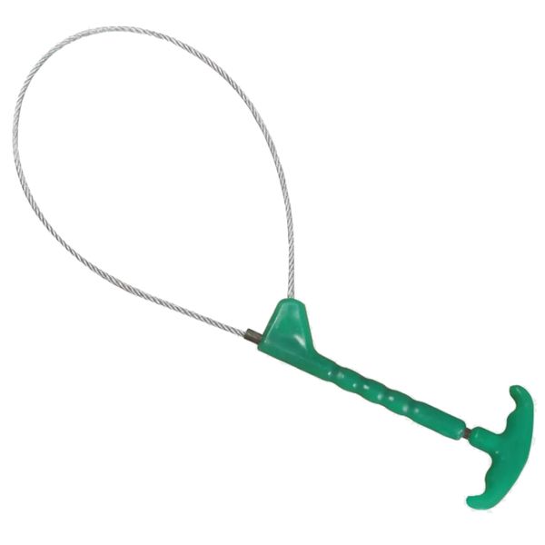 Pet Stainless Steel Wire Farm Pig Catch Sling Leash (60cm)