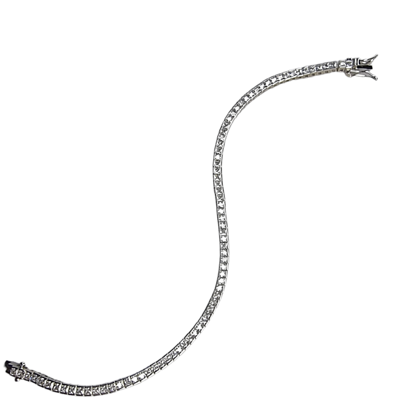 X09 Snake CZ Tennis Bracelet