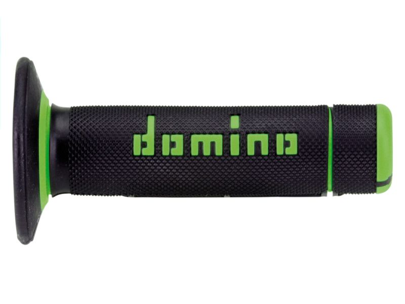 Domino A020 Black/Green Mx Grips image