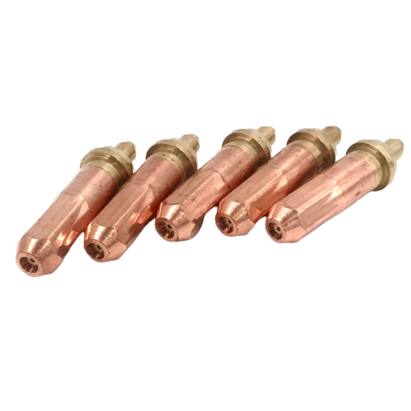 Welding Acetylene Gas Cutting Torch Nozzle 1.6mm for model 100 - 5 Piece