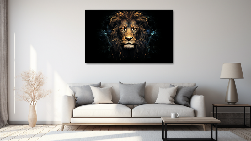 Canvas Wall Art -Lion Creative Art - HD0348