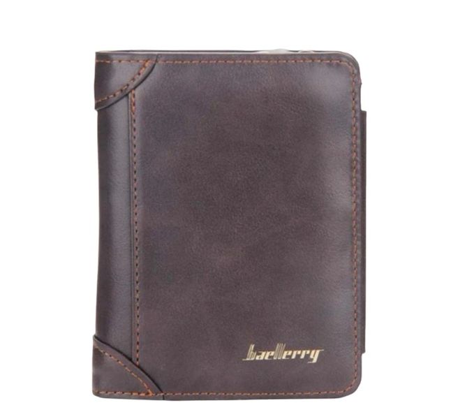 Baellerry Men Letter Graphic Small Wallet