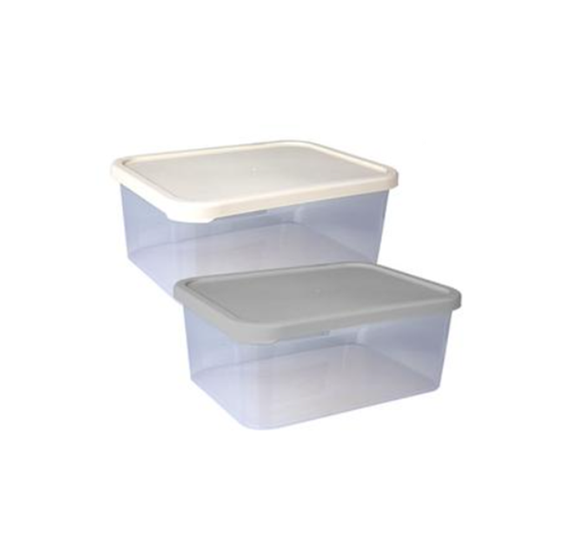 2 Piece BPA Free Quick Box Container 375ml