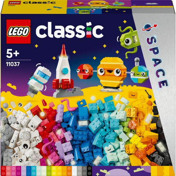 LEGO® Classic Creative Space Planets 11037 Building Blocks Set - 450 Pieces
