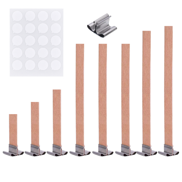 80pcs Wooden Wick Test Kit